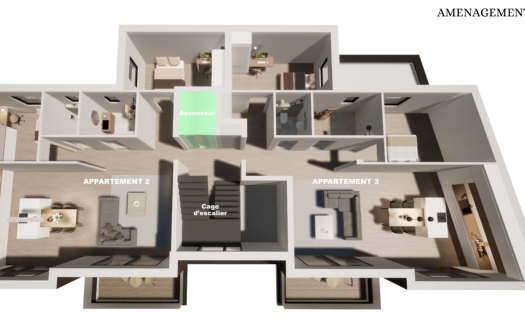 Appartement neuf T3 – Logement 3