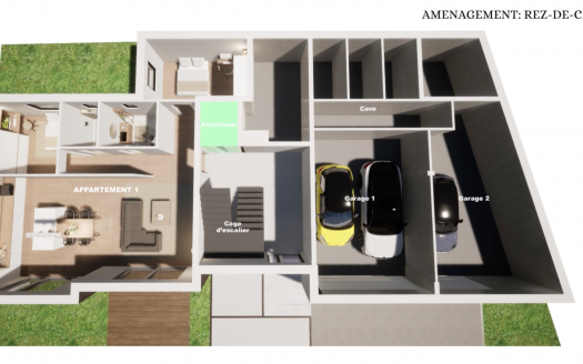 Appartement Neuf T3 – Logement 1